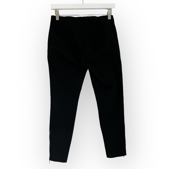 Eileen Fisher Women’s Pull On Crop Ankle Zip Ponte Pants in Black Size XS - Picture 4 of 9